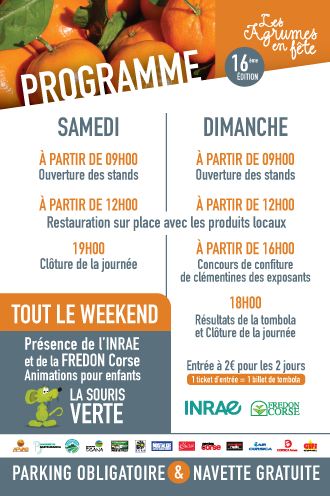 Programme 2023 des Agrumes en Fête